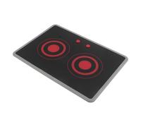 OFFSCH Kitchen Playset Accessory Simulated Induction Stove with Sound Light Effects Engaging Kitchen Playset Accessories for Enhances Motor Skills Social Abilities