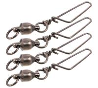 OFFSCH Large kite connector hook 4pcs iron snap hooks - heavy load capacity swivel hooks for attachment in flying