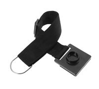 OFFSCH Lightweight Adjustable Cello Endpin Stopper with Thickened Cushion, Non-skid Anchor for Double Bass and Cello Use in Rehearsals and Concerts (black)