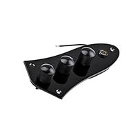 OFFSCH Loaded Guitar Control Plate Iron Guitar Part Easy Install Supplies Wire Harness