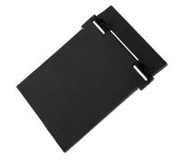 OFFSCH Lock Installation Plate Door Lock Plate Plastic Black for Facial Recognition Systems Hotels and Outdoor Use Precision Error Prevention Mechanisms