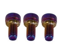 OFFSCH Locking String Screws Sturdy and Lightweight 3pcs Titanium Alloy for Guitar Accessories Electric Guitar