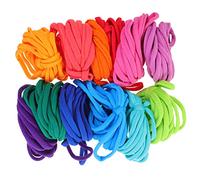 OFFSCH Loom Bands Refill Potholder Loom Refills for Kids 192Pcs Elastic Weaving Cup Coasters Home Kitchen Decorative Projects