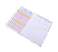 OFFSCH Magnetic Weekly Meal Planner Notepad for Fridge Tear off Sheets Food Schedule Organizer for Home Kitchen Magnetic Menu Planner Notebook Refrigerator Weekly Meal Planning Pad