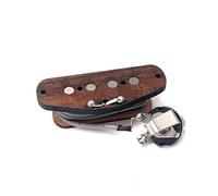 OFFSCH Maple Wood Rosewood Four-string Cigar Box Guitar Pickup Soundhole Pickup Replace Music Accessories for Strings Guitar