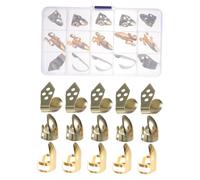 OFFSCH Metal Banjo Finger Picks and Plastic Guitar Finger Protectors 1 Set Adjustable Thumb and Picks Multifunctional Design for Acoustic Guitar Banjo Ukulele Bass Open-Mouthed Accessories