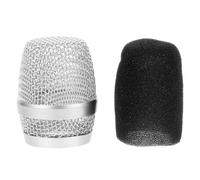 OFFSCH Metal Mic Mesh Head Replacement for Microphone Professional Grille for Singing Performance