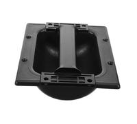 OFFSCH Metal Recessed Speaker Box Pull Handle with Right Angle Grip for Stage Audio Equipment Easy Quick Installation Heavy Duty Design Compact Recessed Profile for Frequent Performance