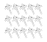 OFFSCH Metallic Cross Lapel Pins Zinc Alloy Material with Butterfly Clutch Back Lock 15pcs and Smooth Needle Tips for Men and Women Suitable for Church Funerals and Weddings