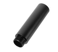OFFSCH Microphone Extension Tube Mic Stand Extension Black Aluminum Alloy with Metal Adapter, Portable and Sturdy Structure for Professional Use, Compatible with 5/8 Inch Mic Arms