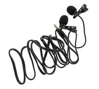 OFFSCH Microphone for Phone Small Lapel Microphone Clip Live Streaming Recording Vlogging Singing Professional Lapel Mic Noise Reduction Design