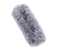 OFFSCH Microphone Windscreen Furry Wind Muff Cover for Handheld Conference Mics, Noise Reduction Pop Filter for Outdoor Interview and Recording Use