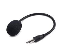 OFFSCH Mini 3.5mm Musical Instrument Microphone with Metal Body, 205mm Length, Hand-free Operation and Convenient to Carry for Laptops and Recording Devices in Houses of Worship
