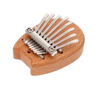 OFFSCH Mini 8-Key Kalimba Thumb Piano Wooden Finger Piano Musical Instrument for Beginners Portable Thumb Simple Design and User-Friendly Play