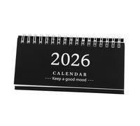OFFSCH Mini Desk Calendar Standing Flip Monthly Planner Foldable Space-saving Design for Home Office School Organization and Daily Schedule Management