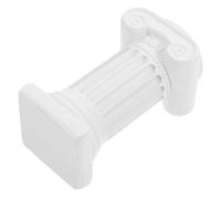 OFFSCH Mini Roman Column Resin Sculpture, White Tabletop Garden Decor, Miniature Greek Pillar Figurine for Dollhouse Accessories and Wedding Centerpiece
