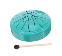 OFFSCH Mini Tongue Drum Portable Steel Rain Drum with Drumstick for Outdoor Garden Music Beginner Friendly for Family Friends Inclusive Design for Creativity and Relaxation