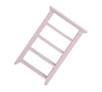 OFFSCH Miniature Dollhouse Wooden Display Saving Storage Rack with Smooth Finish Authentic Mini Furniture for Dollhouse Organization and Creative Play