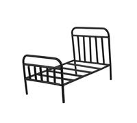 OFFSCH Miniature Iron Bed Flower Pot Stand Small Dollhouse Furniture Decorative Holder for Tiny Plants Vintage Style Multifunctional Mini Home Decor for Bedroom Living Study