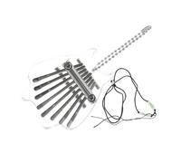 OFFSCH Miniature Piano Handheld 8-key Thumb Piano Crystal and Portable Design