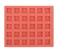 OFFSCH Miniature Silicone Brick Mold for DIY Crafting, Portable and Versatile Material Compatibility, Size 11x9x0.9cm, for Classroom Teaching and Model Scenes, Realistic Tiny Brick Making