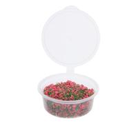 OFFSCH Miniature Tree Powder 60g Set Pink and Green Flocking Powder for Model Railroad Landscape Building Supplies, Realistic Grass Scatter for Diorama and DIY Craft Scenery