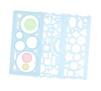 OFFSCH Multi-Functional Drawing Stencil with Geometric Rulers for Students and Adults Versatile Drafting Templates for Art Architecture Engineering and School Use PP Material