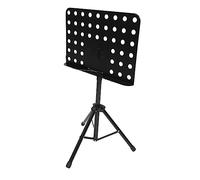 OFFSCH Multi-functional Music Stand Holder Black Portable Foldable Music Tripod Stand for Violin Guitar