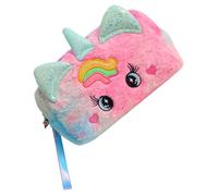 OFFSCH Mythical Creature Plush Lightweight Makeup Bag Large Capacity with Zipper Closure Cosmetic Pouch for Girls, for Personal Home Use and Travel
