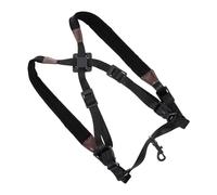 OFFSCH Nylon Saxophone Harness Strap Adjustable Shoulder Belt for Sax Accessories Double Shoulder Strap
