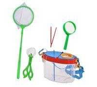 OFFSCH Observation Kit with Transparent Magnifying Box Outdoor Exploration Tool for Insect Leaf and Rock Collection Educational Science for Camping School Experiments and Nature Study