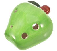 OFFSCH Ocarina Ceramic Music Instrument for Beginner Small Portable Ocarina Musical Instrument for Boys and Girls and Boy Girl to Learn Music at Home Travel