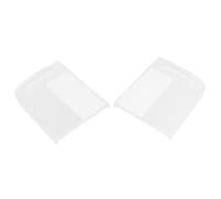 OFFSCH Pair of Plastic Interior Dome Light Covers Compatible with Popular Sedan Models, Left and Right round Map Light Housing Replacement for Car Overhead Console Lamp