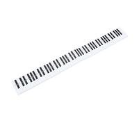 OFFSCH Piano Keyboard Teaching Paper Key Piano Practice Paper Comparison Chart Easy to Learning Aid