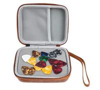 OFFSCH Pick Storage Box for Guitar Picks Multipurpose Guitar Plectrums for Electric Folk Performance Supplies Random Color