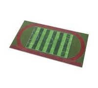 OFFSCH Plastic 1:300 Scale Football Field Model: Miniature Soccer Field for Sand Table Models, Dioramas, Architectural Projects, and Micro-landscape Scene Layouts