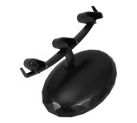 OFFSCH Plastic Airbrush Holder Stand for Desktop with 3 Slot Inclined Vertical Design, Efficient Storage for Airbrush Pens and Brushes, Reduces Mixing Errors, for Desks and Compact