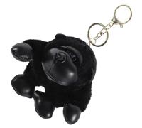 OFFSCH Plush Gorilla Keychain Pendant Soft Stuffed Bag Charm Decorative Key Ring for Backpacks and Handbags Cute Small Hanging Accessory Gift for Birthday Valentine Christmas