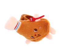 OFFSCH Plush Slap Bracelet Cartoon Chicken Leg Design Fun Party Favor Lightweight Flexible Snap Band for Goodie Bags Birthdays Prizes