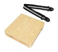 OFFSCH Portable Card Macro Drum Drum for Travel Wooden Cajon Musical Instrument for Ages Assorted style