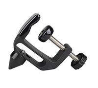 OFFSCH Portable Clarinet Desktop Stand Adjustable Fixing Clamp for Clarinet and Woodwind Accessories Black Multi-functional Holder for Music Instruments