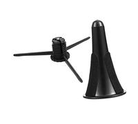 OFFSCH Portable Clarinet Stand Tripod Foldable Clarinet Support Metal Oboe Holder for Musical Instrument Use in Practice Sessions