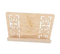 OFFSCH Portable Detachable Music Score Holder Desktop Stand for Sheet Music Durable Pine Wood Reading Rack for Playing Learning and Working