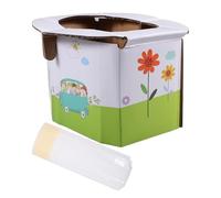 OFFSCH Portable Folding Potty Seat with Replacement Bags Travel Toilet Trainer for Boys and Compact and Stable Design for Home and Camping Use