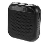 OFFSCH Portable Mini Voice Amplifier for Teachers, Rechargeable Black Speaker Microphone Headset, Compact Classroom Audio Amplifier Recording Function