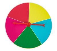 OFFSCH Portable Rotating Game Wheel Prize Lottery Board Lightweight Game Prop for Party Raffles and Celebrations with Writable Surface for Custom Awards