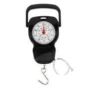 OFFSCH Portable Scale for Luggage 20kg Capacity Handheld Mechanical Hanging Scale Ruler for Shipping and Travel Steel Plastic