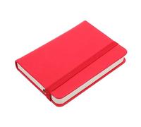 OFFSCH Portable Small Notebook Pocket Red Memo Notepad for Office Work Planning and Organization Compact Conference Notepad for Daily Notes and Prioritizing Tasks