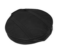 OFFSCH Portable Waterproof Gong Bag 40x8cm Single-layer Cymbal Carrier with Shoulder Strap and Pocket, Instrument Storage Case for Chinese Opera Gong Protection and Travel