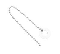OFFSCH Professional Alloy Drum Cymbal Chain Replacement Chain for Crash Ride Effect Cymbal for Drum Kit Easy Install Silver
